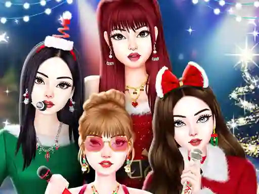 Black Pink Christmas Concert — безплатна онлайн игра
