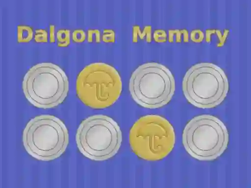 Dalgona Memory — безплатна онлайн игра