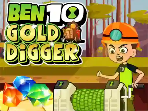 Ben 10 Gold Digger — безплатна онлайн игра