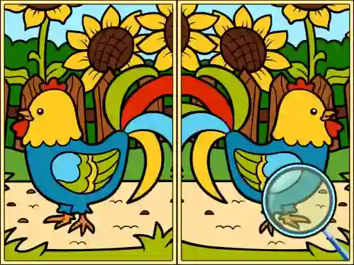 Spring Differences — безплатна онлайн игра