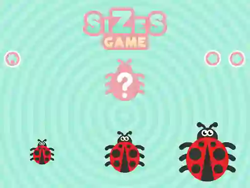 Sizes Game — безплатна онлайн игра