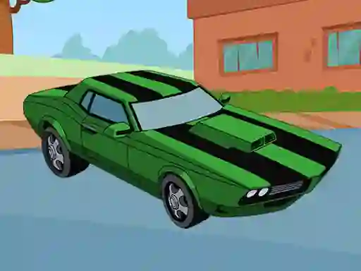 Ben 10 Car Jigsaw — безплатна онлайн игра