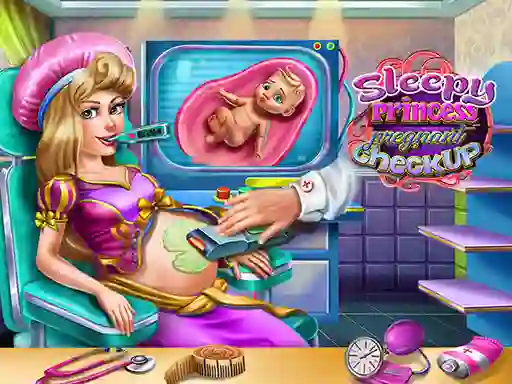 Sleepy Princess Pregnant Check Up — безплатна онлайн игра