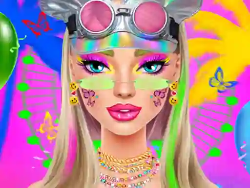 Festival Vibes Makeup — безплатна онлайн игра