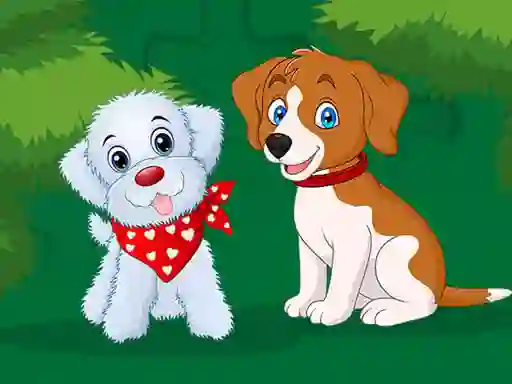 Cute Puppies Jigsaw — безплатна онлайн игра