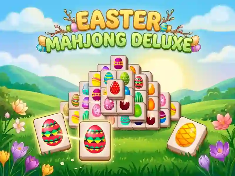 Easter mahjong deluxe — безплатна онлайн игра