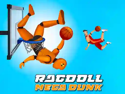 Ragdoll Mega Dunk — безплатна онлайн игра