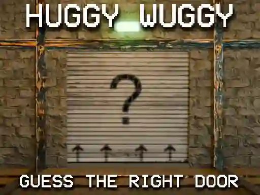 Huggy Wuggy Guess the right door — безплатна онлайн игра
