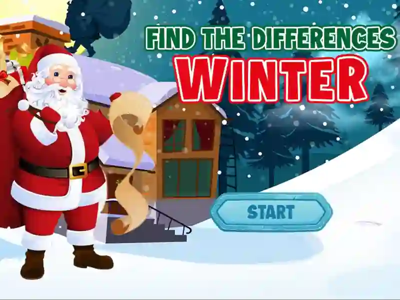 Find The Differences Winter — безплатна онлайн игра