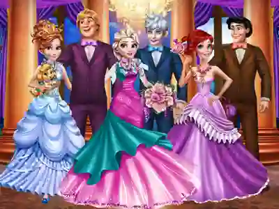 Princesses Royal Ball! — безплатна онлайн игра