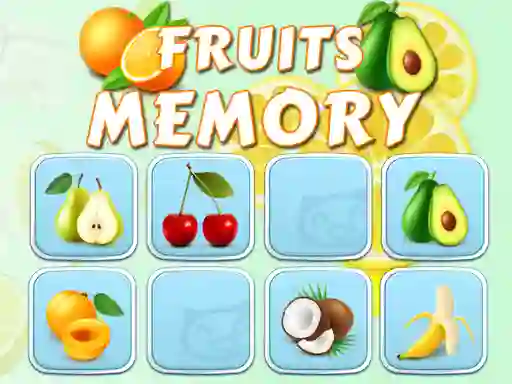 Fruits Memory — безплатна онлайн игра