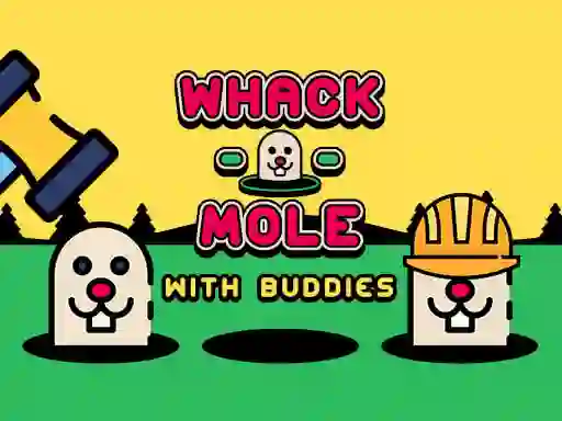 Whack A Mole With Buddies — безплатна онлайн игра
