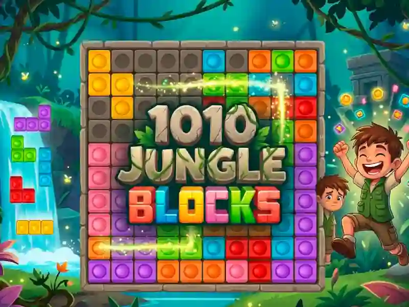 1010 Jungle Blocks — безплатна онлайн игра