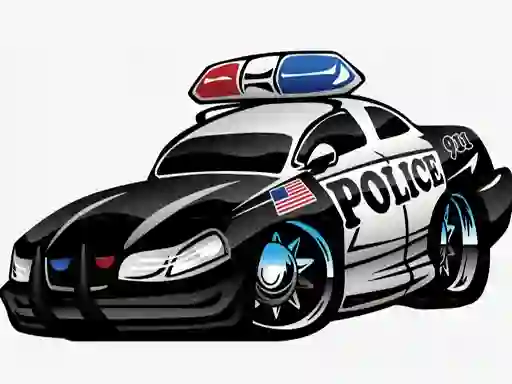 Police Cars Memory — безплатна онлайн игра