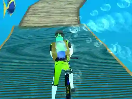 Under Water Cycling — безплатна онлайн игра