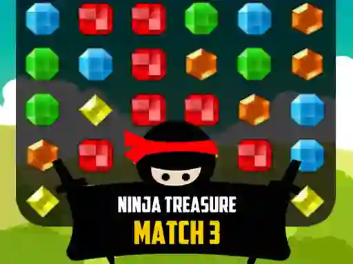 Ninja Treasure Match 3 — безплатна онлайн игра