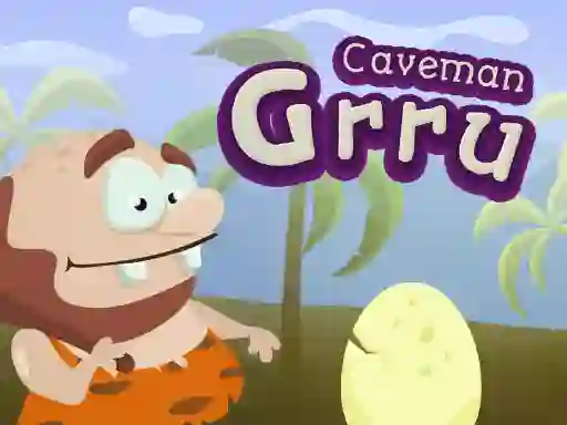 Caveman Grru — безплатна онлайн игра
