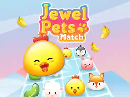 Jewel Pets Match — безплатна онлайн игра