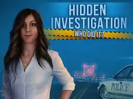 Hidden Investigation: Who Did It — безплатна онлайн игра