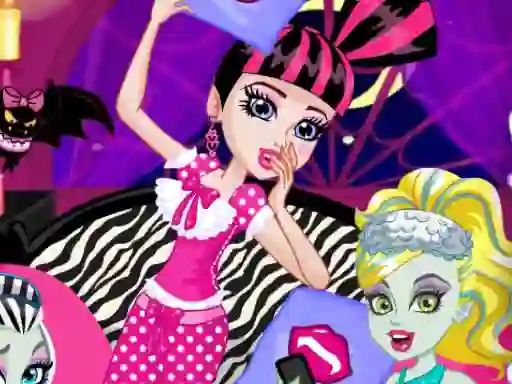 Monster Slumber Party Funny Faces — безплатна онлайн игра