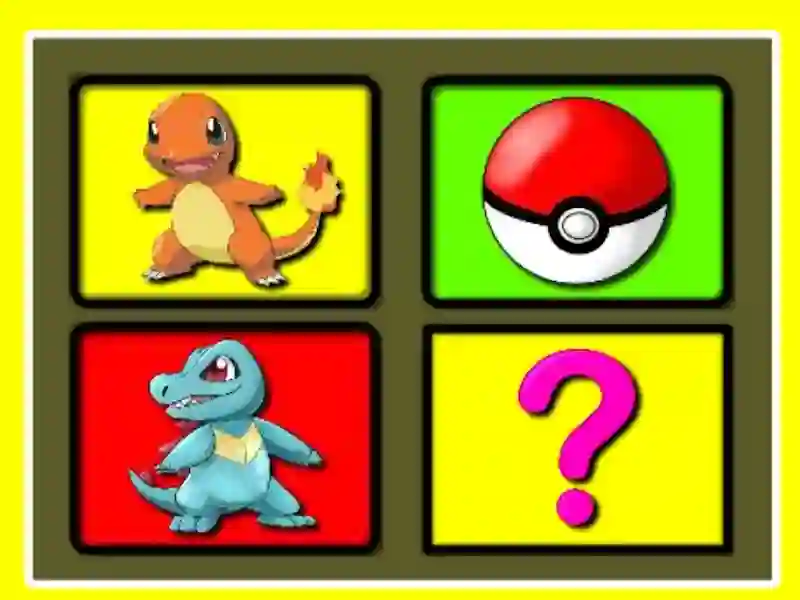 Pokemon Memory Time — безплатна онлайн игра