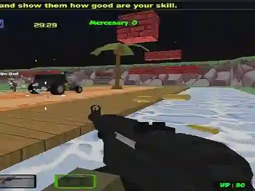 Blocky Combat Strike Zombie Multiplayer — безплатна онлайн игра