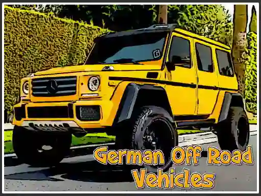 German Off Road Vehicles — безплатна онлайн игра