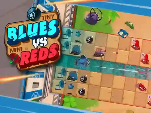 Tiny Blues Vs Mini Reds — безплатна онлайн игра