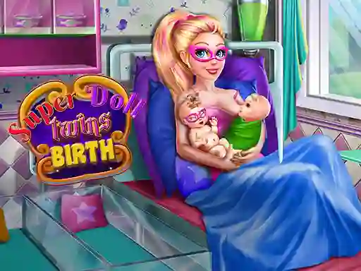 Super Doll Twins Birth — безплатна онлайн игра