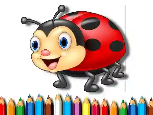 Ladybug Coloring Book — безплатна онлайн игра