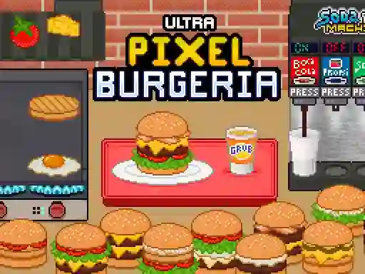 Ультра пиксельная бургерия — безплатна онлайн игра