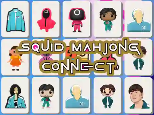 Squid Mahjong Connect — безплатна онлайн игра