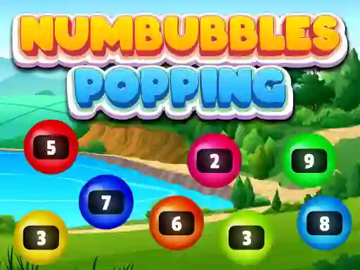 Numbubbles Popping — безплатна онлайн игра