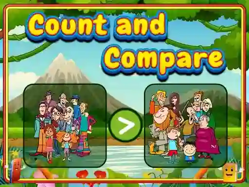 Count And Compare — безплатна онлайн игра