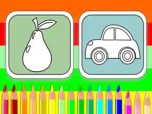 Fun Coloring Book — безплатна онлайн игра