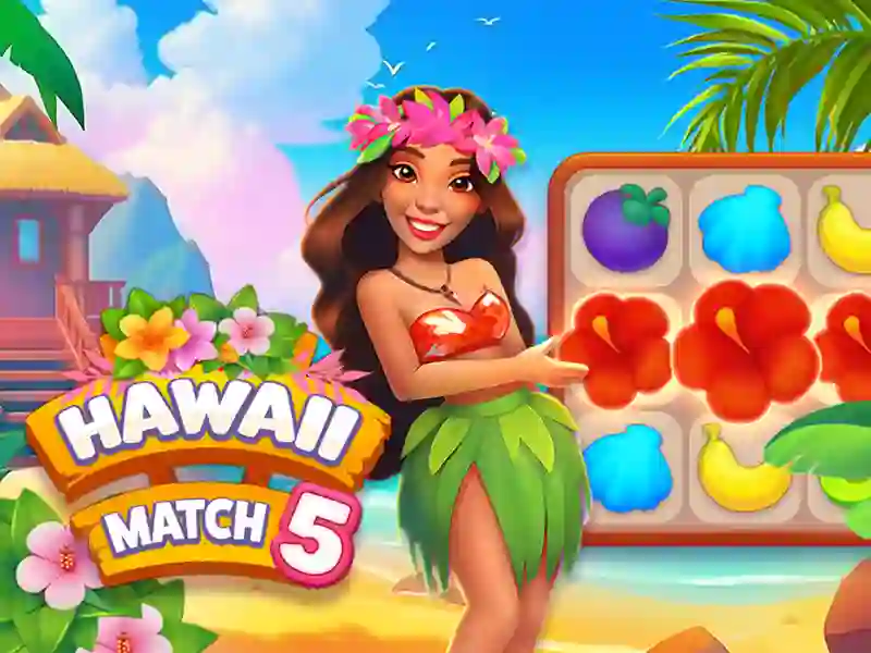 Hawaii Match 5 — безплатна онлайн игра