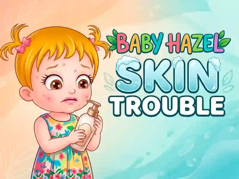 Baby Hazel Skin Trouble — безплатна онлайн игра