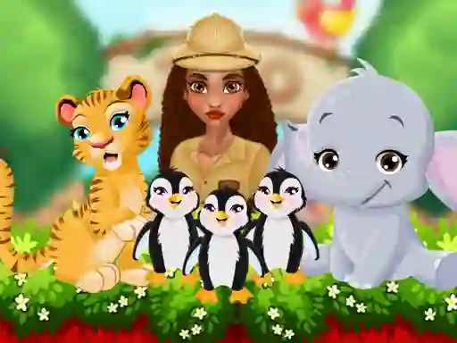 Moana Cute Zoo — безплатна онлайн игра