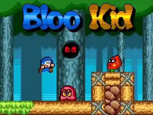 Bloo Kid — безплатна онлайн игра