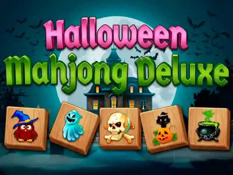 Halloween Mahjong Deluxe — безплатна онлайн игра