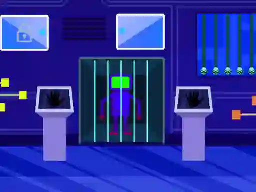Robot Escape — безплатна онлайн игра