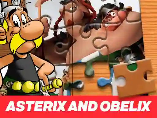 Asterix and Obelix Jigsaw Puzzle — безплатна онлайн игра