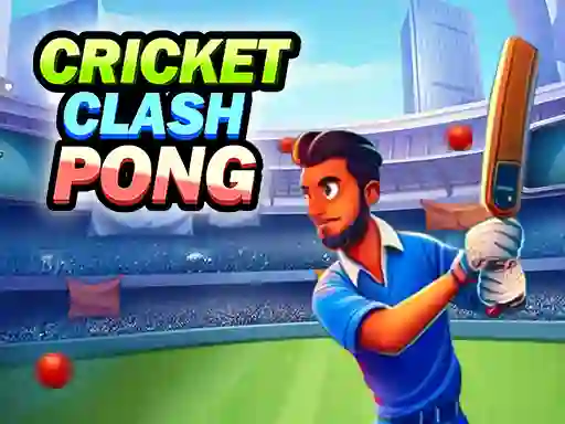 Cricket Clash Pong — безплатна онлайн игра