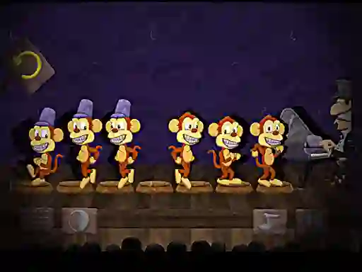 Logical Theatre Six Monkeys — безплатна онлайн игра