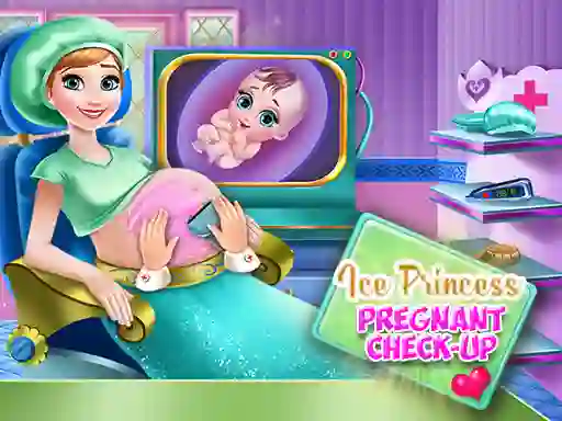 Ice Princess Pregnant Check Up — безплатна онлайн игра