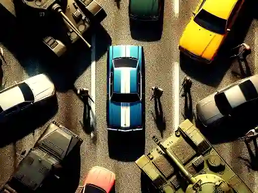 GTA Car Rush — безплатна онлайн игра