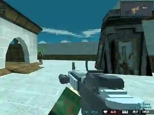 Blocky Shooting Arena 3d Pixel Combat — безплатна онлайн игра