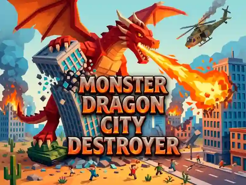 Monster Dragon City Destroyer — безплатна онлайн игра