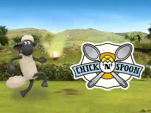 Shaun The Sheep: Chick N Spoon — безплатна онлайн игра