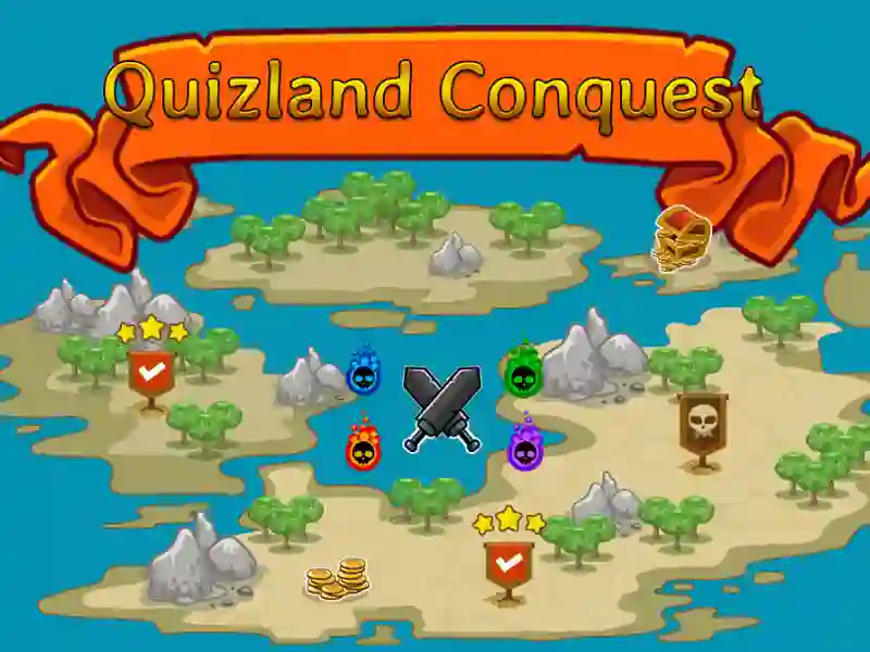Quizland Conquest — безплатна онлайн игра